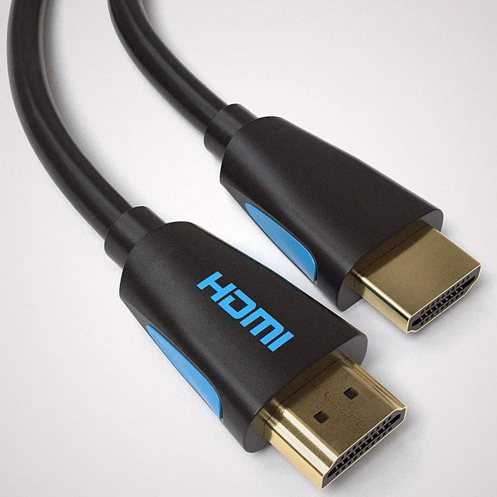 0,5m HDMI Kabel | Highspeed 2.0 4K@60Hz 3D Ethernet FULL HD | PS4 Xbox Beamer