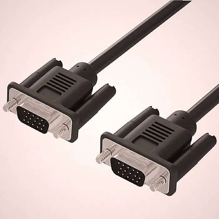 1,5 m Premium VGA zu VGA Stecker auf Stecker 15 Pin PC Monitor LCD Projektor Kabel Leitung