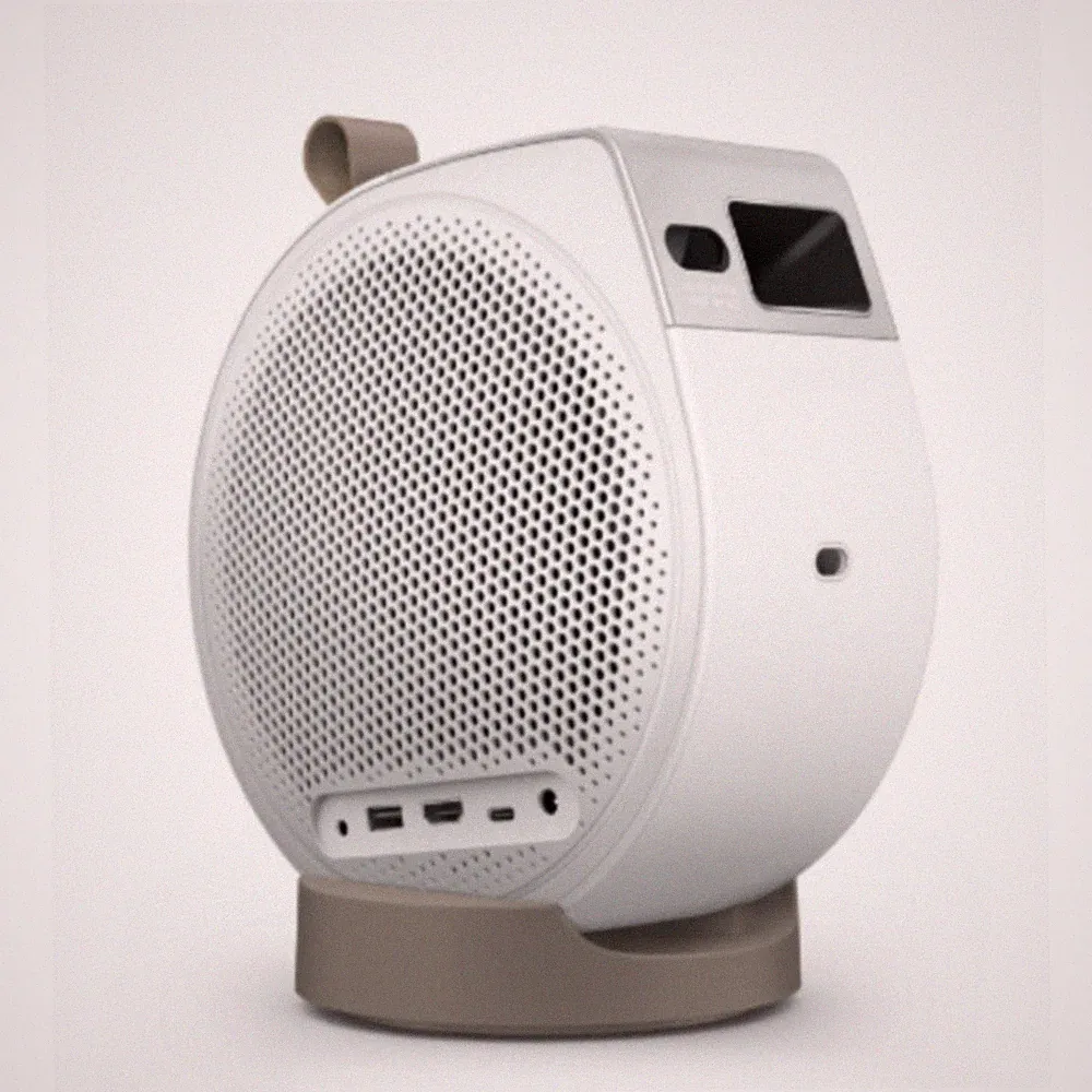 1080p Tragbarer Projektor BenQ GV32 WiFi Bluetooth 500 ANSI Lumen