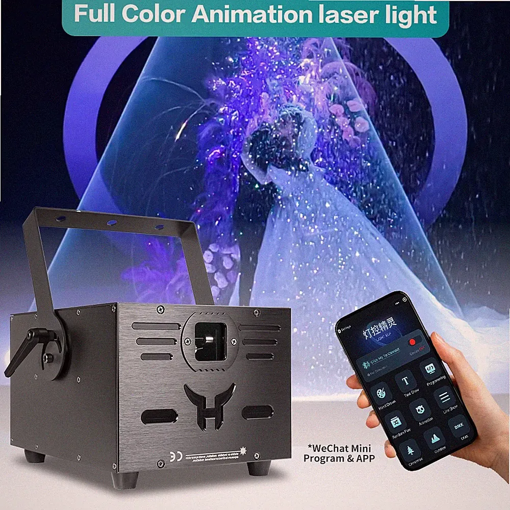 10W Stage Laser Laser Disco DJ Projector Led RGB Laser Light for Wedding APP
