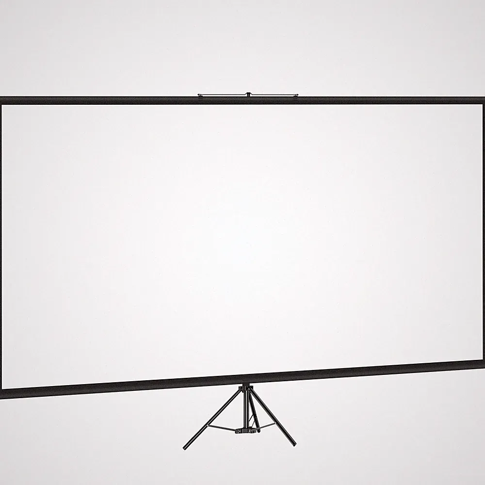 16:9 Beamer Leinwand Rolloleinwand Stativ 4K Präsentationswand 200-250cm