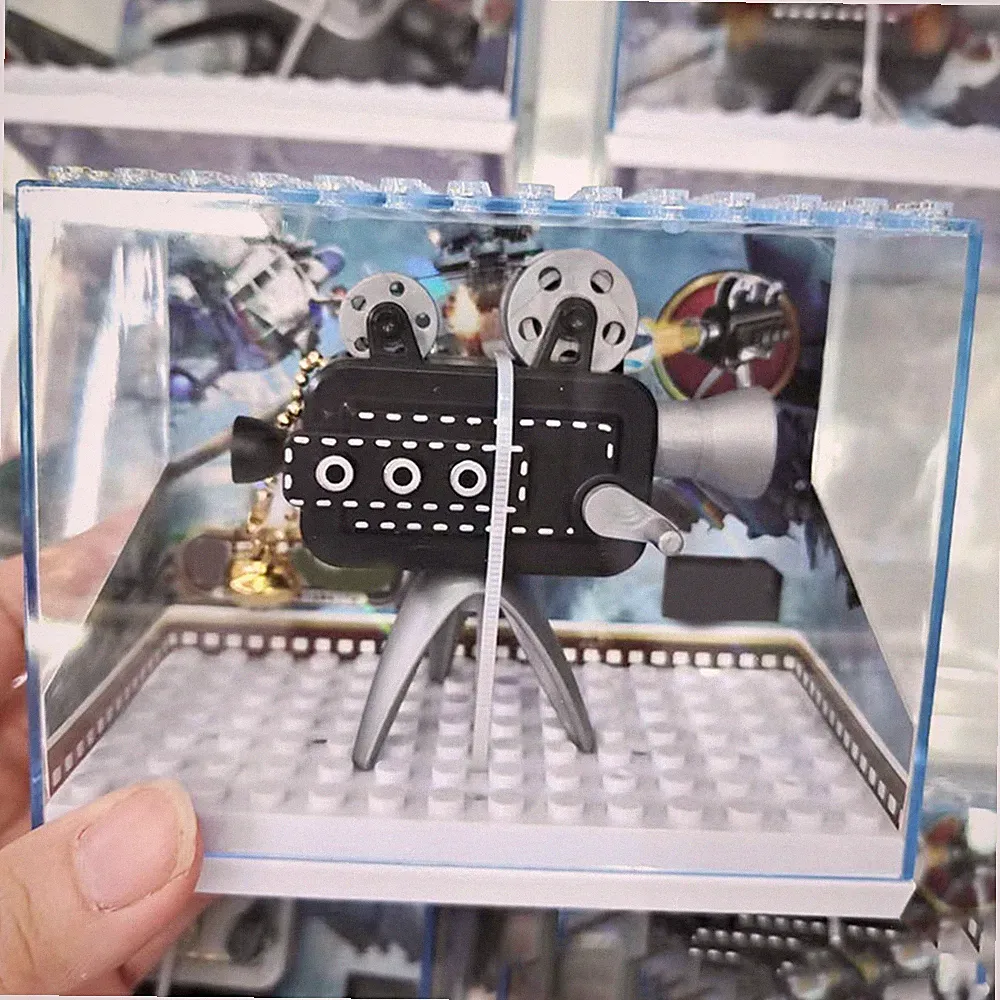 2-6er Pack Handkurbel Projektor Modell Film Filmprojektor Spielzeug für Liebhaber Zuhause