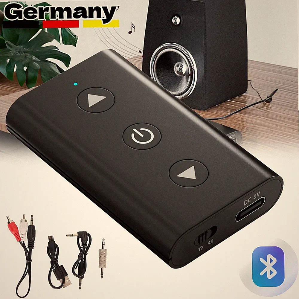 2 in1 Bluetooth 5.1 Transmitter Receiver Audio Adapter für TV Auto Stereo