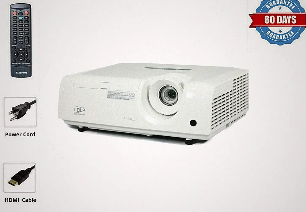 2700 Ansi Projektor DLP HD 1080i für Business Corporate Präsentation W / Paket