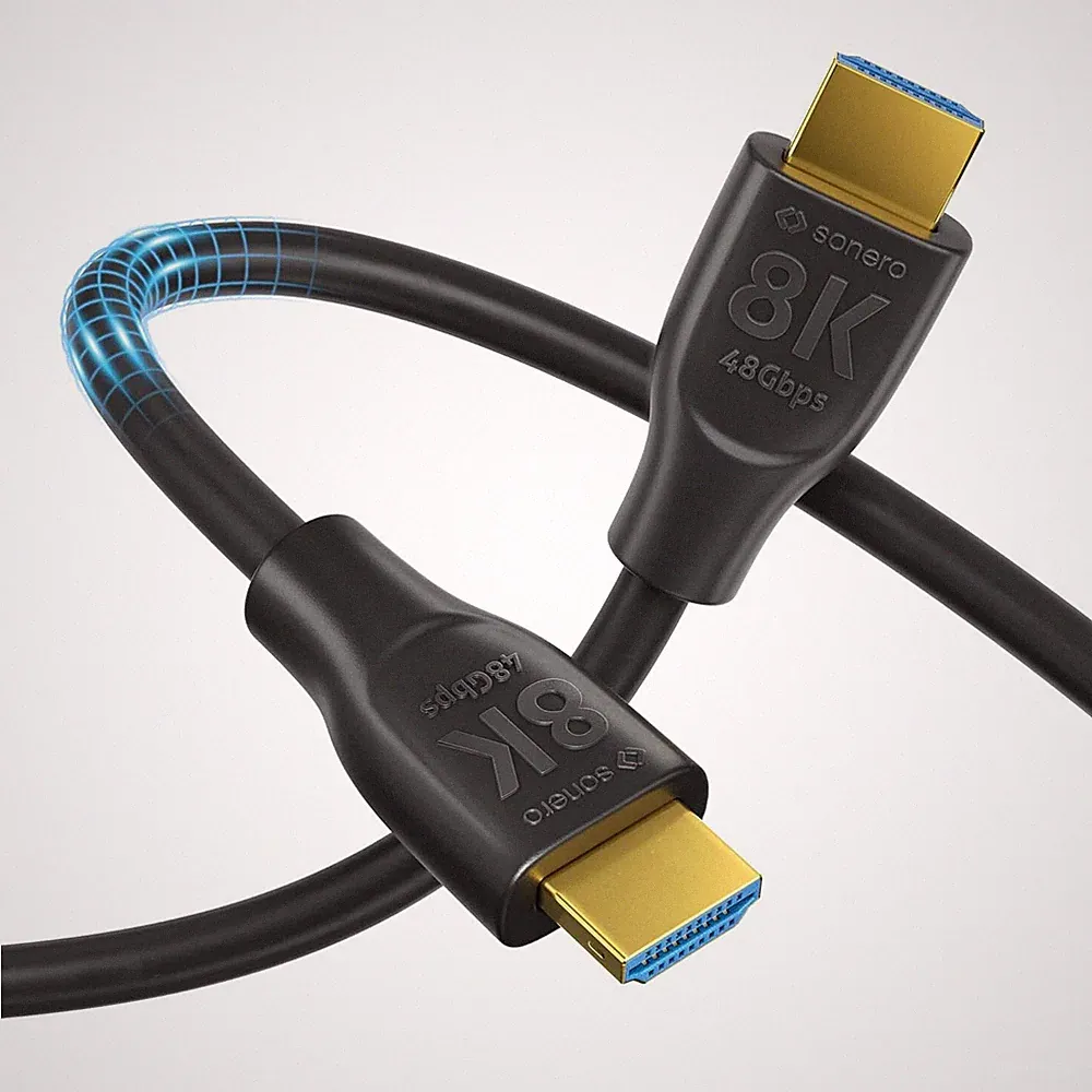 2m HDMI Kabel 2.1 8K 4K Ultra HD FULL 4K 3D HDR UHD TV Beamer PC PS4 5 XBOX