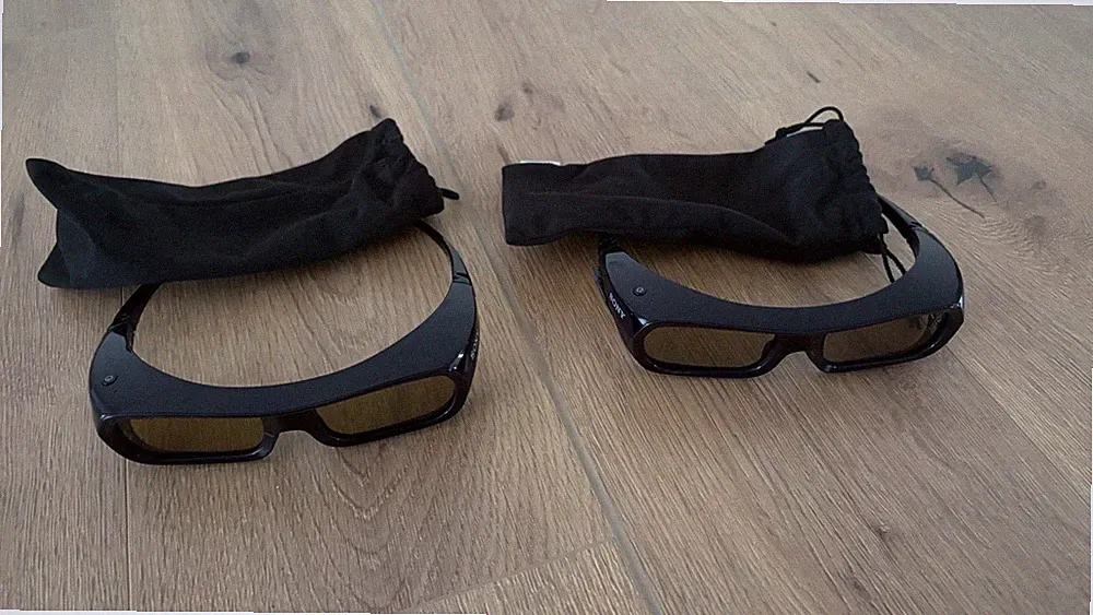 2x Sony TDG PJ1 3D Brille Für Sony Beamer VPL-HW