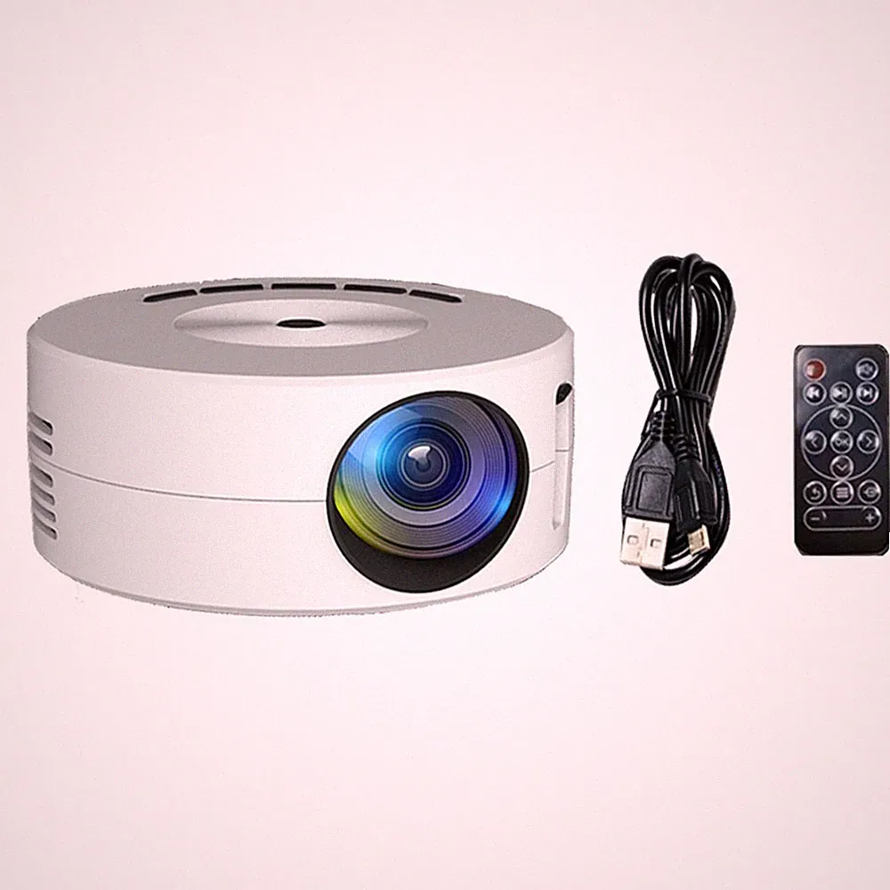 2X(YT200 -Projektor Android LED 1080P -Projektor, Ideal für Heimkino und Un2022