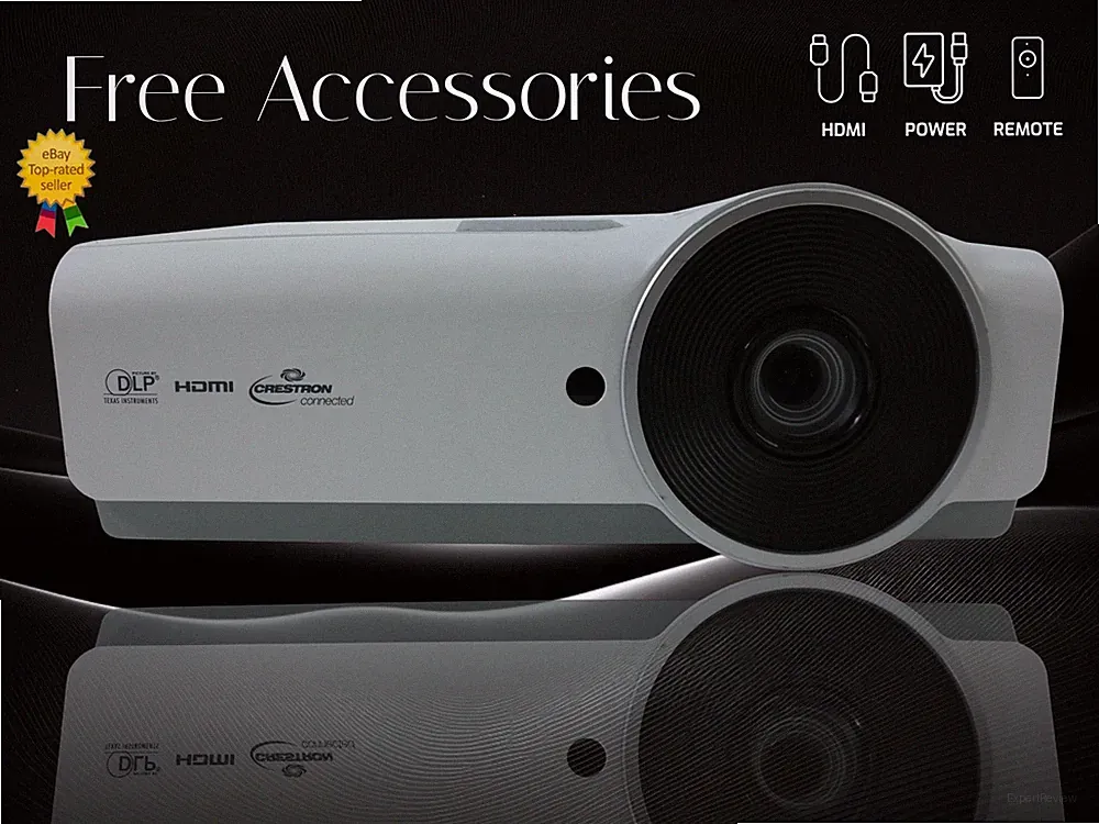 3600 Lumen 4K Projektor DLP für Einzelhandel Lager Displays,Fenster Werbe HDMI