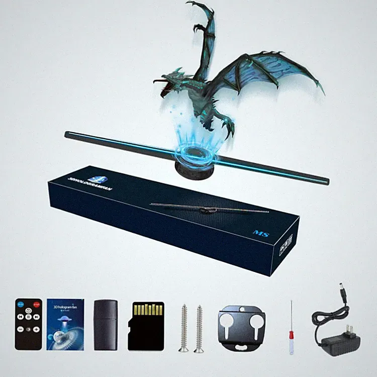 3D Hologramm Projektor 42cm LED Anzeige 2000x1444px für Messen Ausstellungen