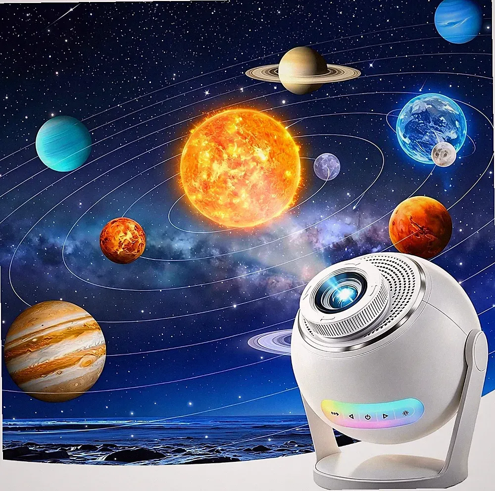 3D Sternenhimmel Projektor Bluetooth Lautsprecher 60 Szenen