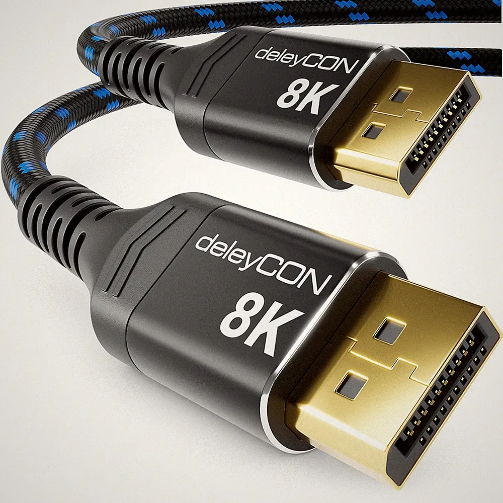 3m DisplayPort Kabel 1.4 DP Kabel 8K@60Hz 4K@165Hz UHD WQHD HDR Monitor Beamer