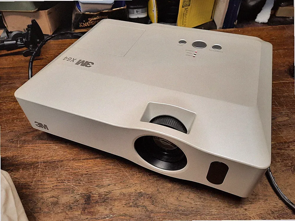 3M LCD-Beamer Projektor, Mod. X64 ohne Fernbedienung