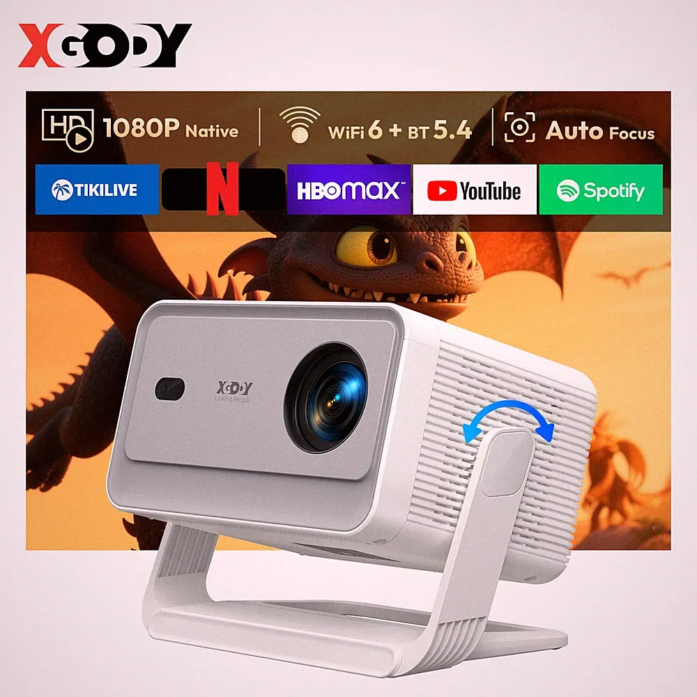 4K 8K Smart Beamer Android14.0 25000 lumen LED UHD Projektor Heimkino Autofokus
