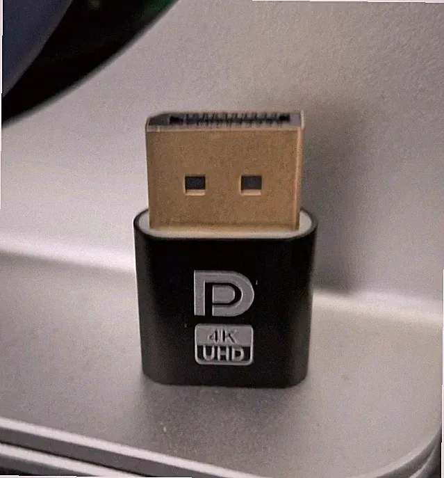 4K Displayport Dummy Plug DP Virtual Display Adapter EDID Emulator Desktop