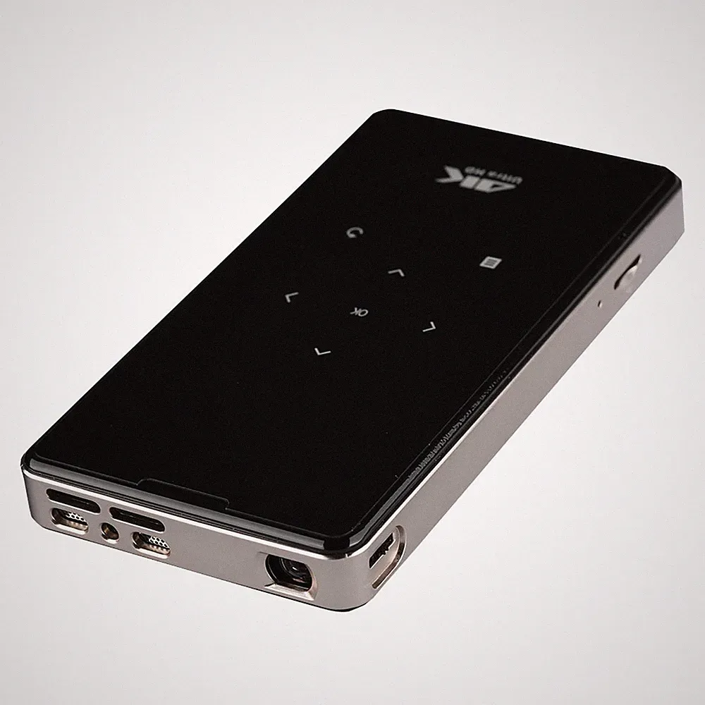 4K DLP Micro Projector 2.4G 5G WiFi 1000:1 Phone Control Video Projector Wit SET