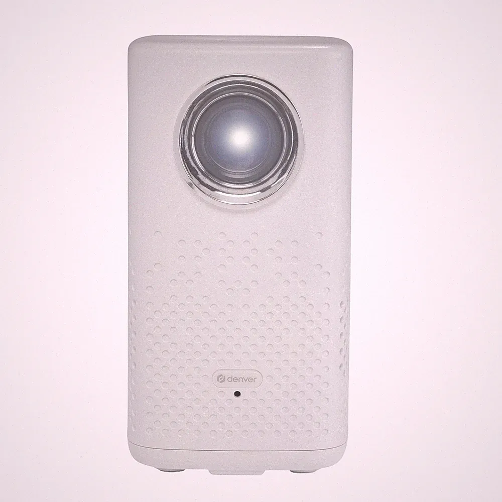 4K Mini Beamer mit Akku Tragbar Heimkino 180 Zoll Bluetooth - Denver PR-4700
