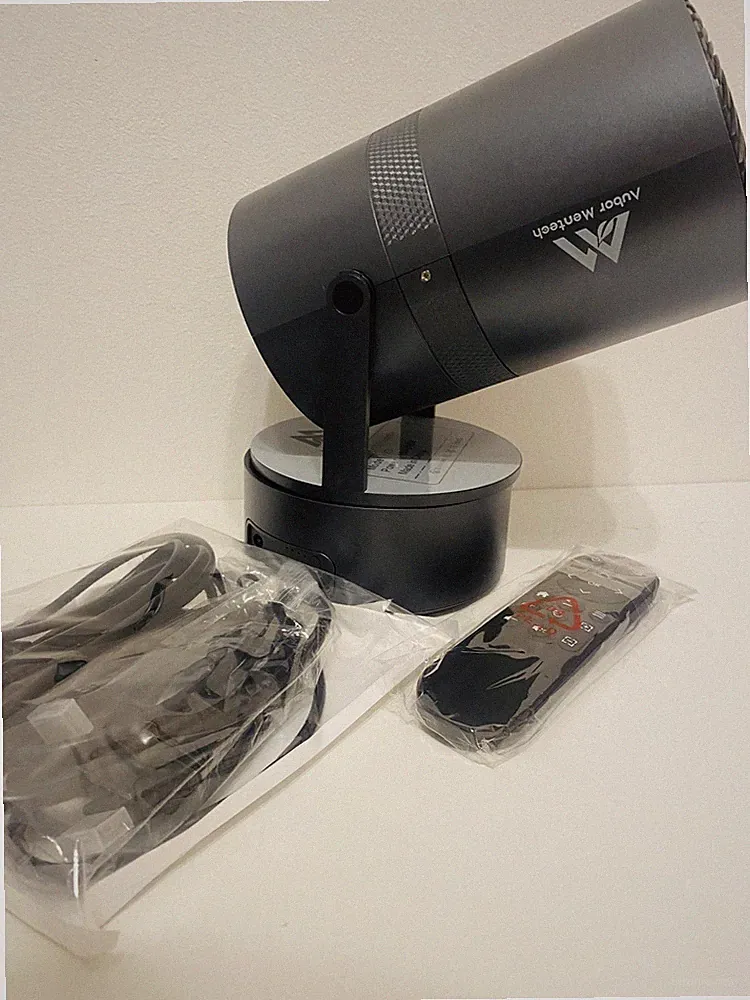 4K Mini Smart Beamer WiFi Heimkino Projektor Full HD Taschenkino Videoprojektor
