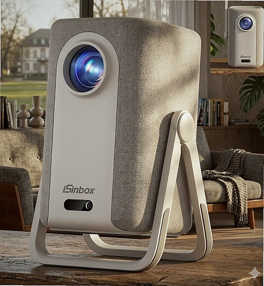 4K Smart Beamer - 1200 ANSI Lumen - Autofokus - Heimkino Projektor OVP