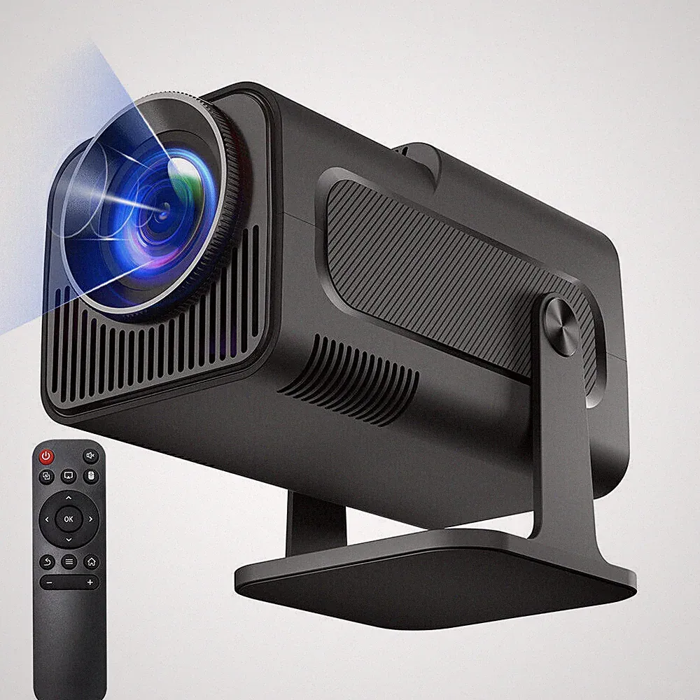 4K UHD Mini Smart Beamer 5GWiFi Heimkino Projektor LEDBluetooth Android 1080P