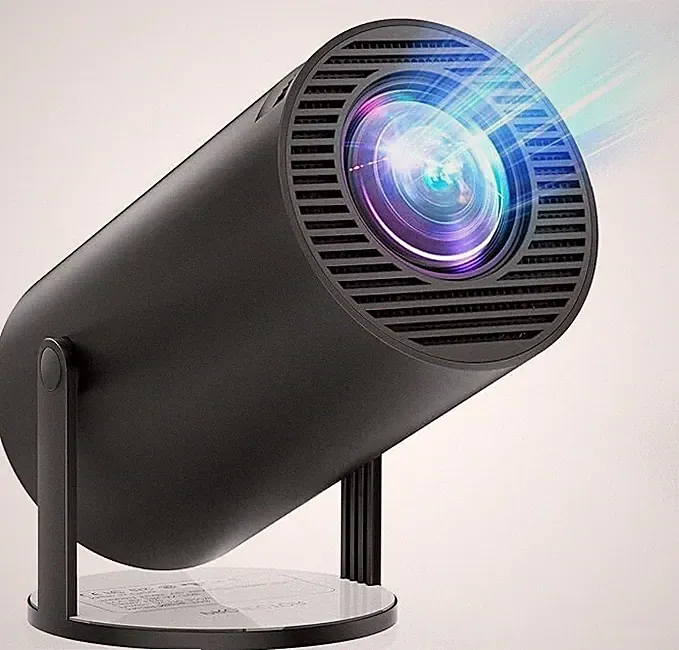 4K unterstützter Mini-Projektor - 15000 Lux, WiFi & Bluetooth, Auto Keystone