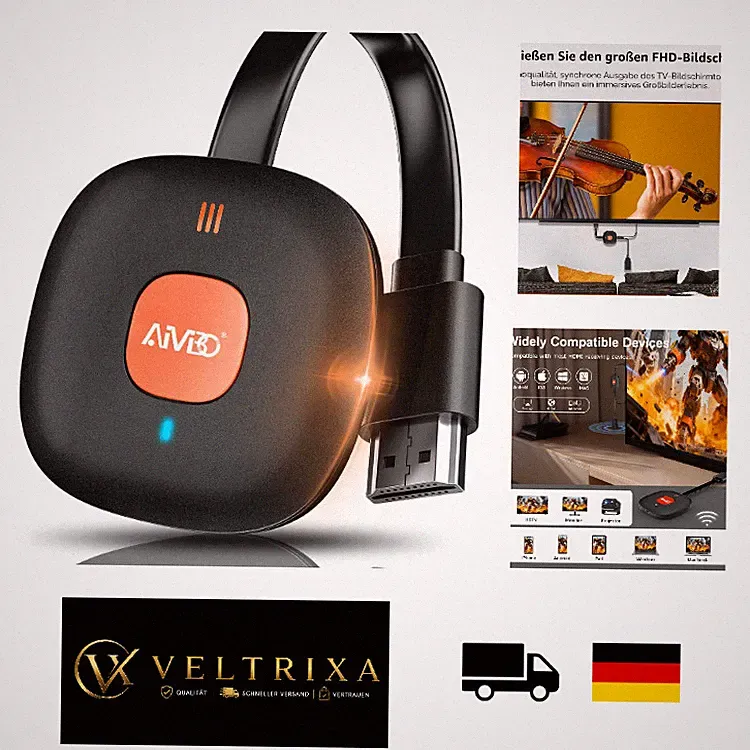 4K Wireless HDMI Dongle für TV Monitor Beamer, Screen Mirroring Adapter G18