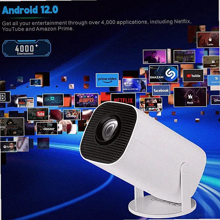 5G PROJEKTOR SMART HD LED WIFI BLUETOOTH HDMI ANDROID BÜRO HEIMKINO BEAMER DE