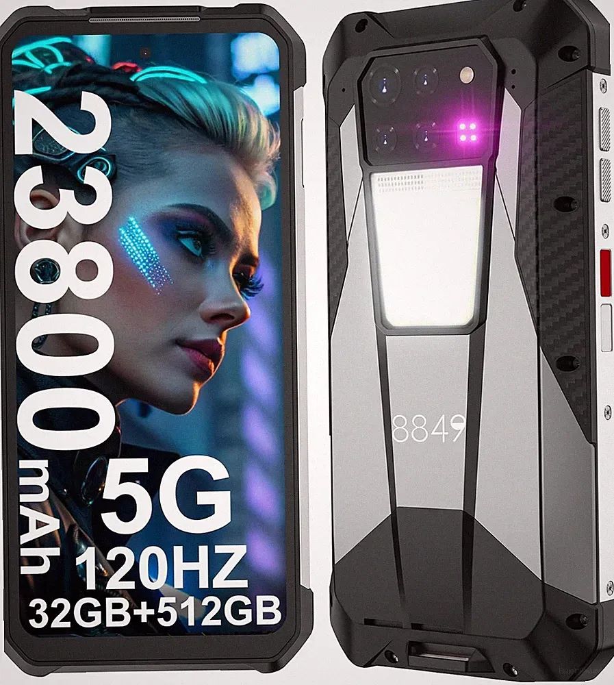 8849 TANK 3S 5G Outdoor Smartphone DLP Projektor 24GB+256G/32GB+512GB Handy NFC