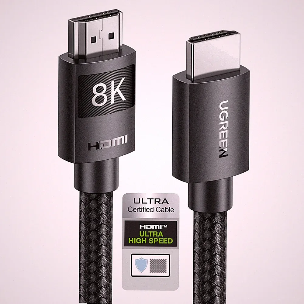 8K HDMI 2.1 Kabel, 10M, 8K@60Hz, 4K@120Hz, HDR, eARC, Dolby Vision, Ultra HD