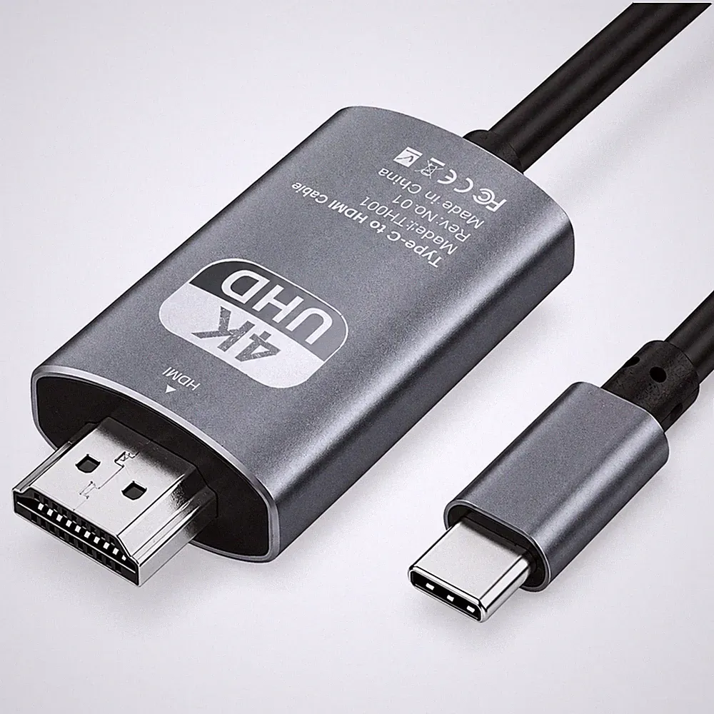 A77C USB-C auf HDMI Kabel Adapter 4K 1,8m USB 3.1 Typ C für TV Monitor Projektor