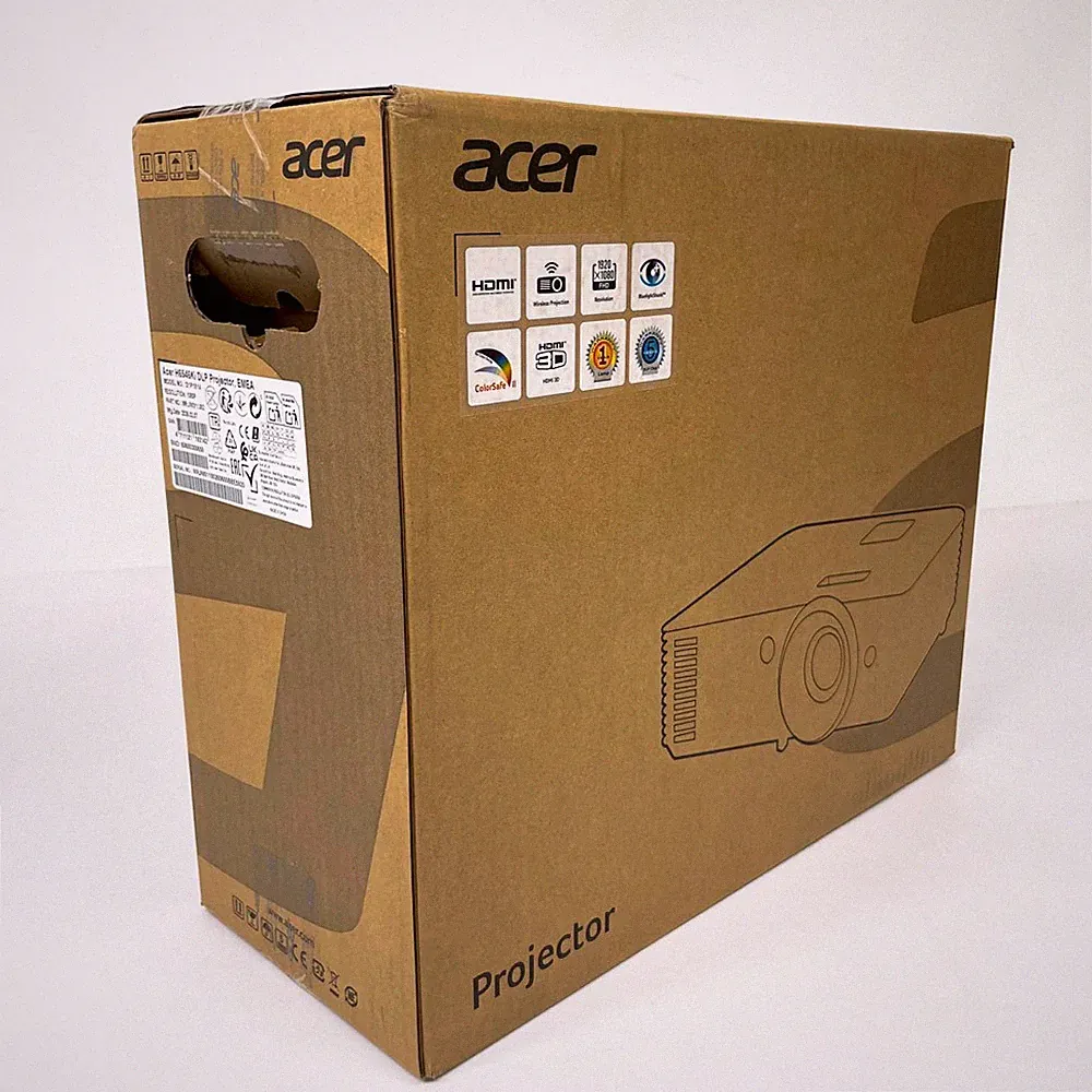 Acer Beamer H6546Ki, MR.JW011.002, Full HD, für Heimkino, mit 5200 ANSI-Lumen