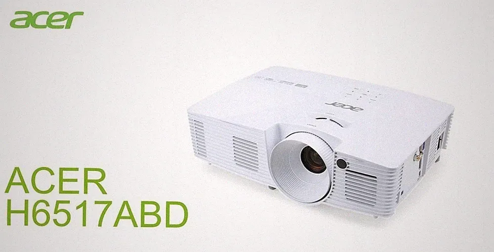 Acer H6517ABD 3D 1080p DLP-Heimkino-Beamer - Weiß