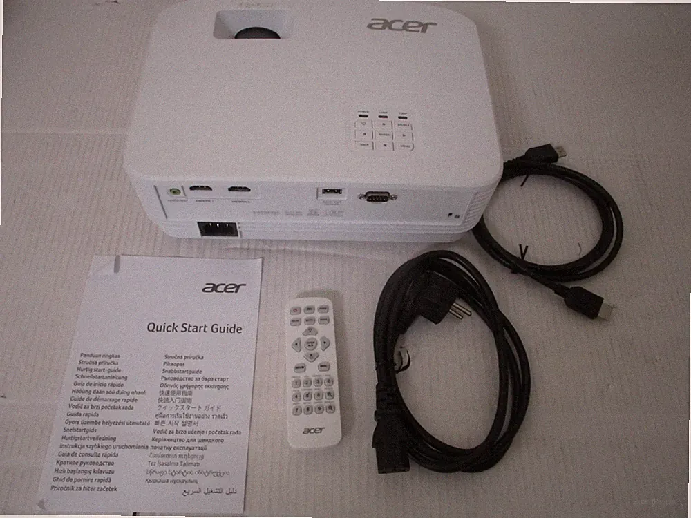Acer H6542 DLP-Projektor Beamer 4000 ANSI-Lumen 1920x1080 MR.JXA11.001