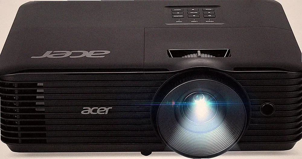 Acer P3251 DLP Projektor mit intergrierten Laudsprechern, weiß