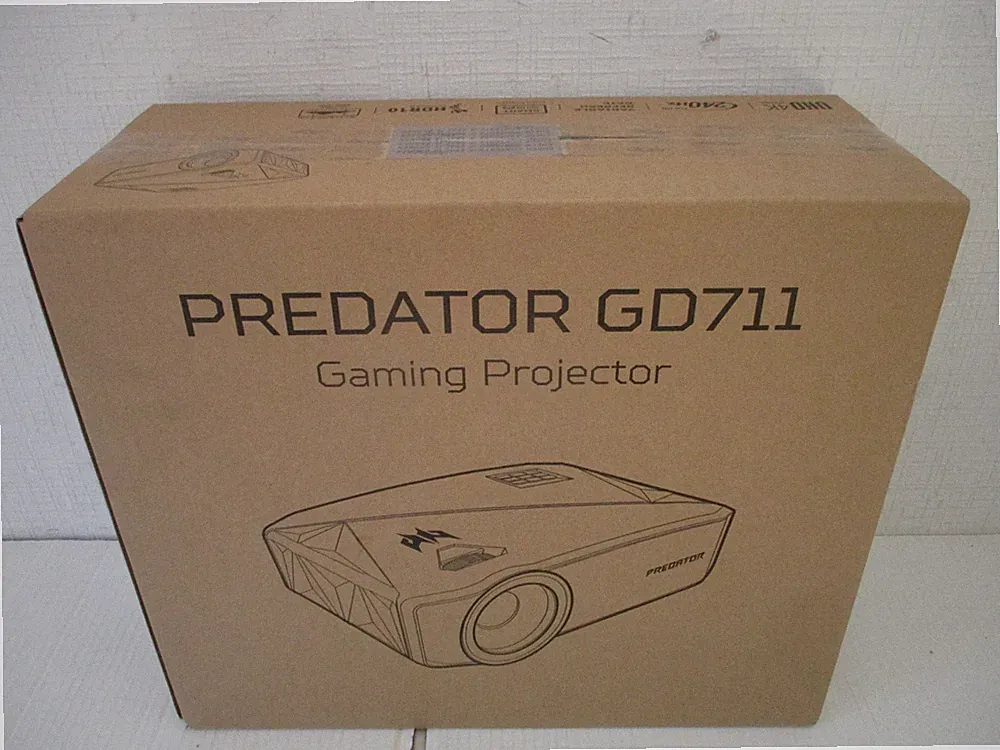 Acer Predator GD711 LED Projektor Beamer 1450 ANSI-Lumen UHD FHD MR.JUW11.001