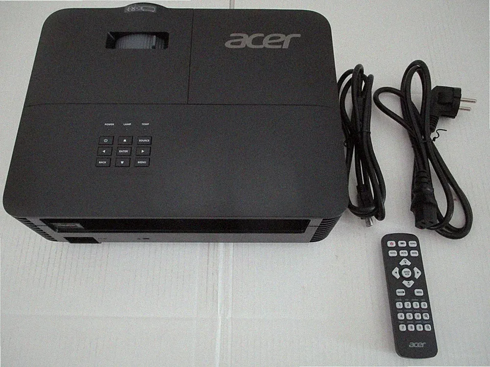 Acer X1328Wi DLP-Projektor Beamer 4500 ANSI-Lumen WXGA 1280x800 MR.JTW11.001