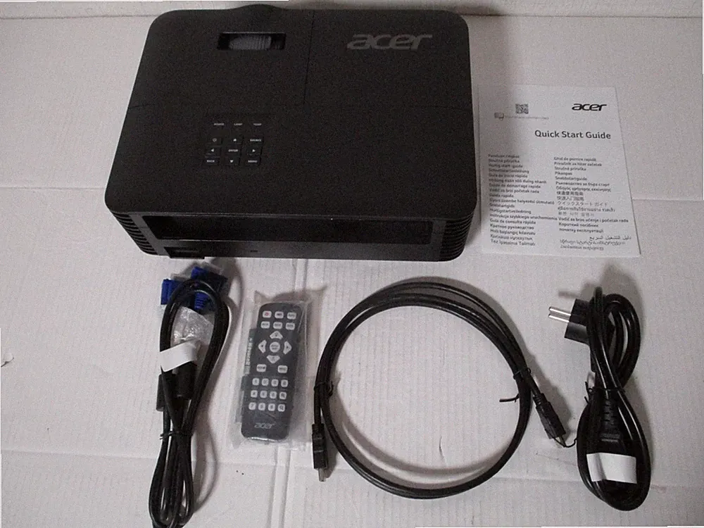 Acer X139 DLP-Projektor Beamer 5000 ANSI-Lumen WXGA 1280x800 MR.JX611.00Z