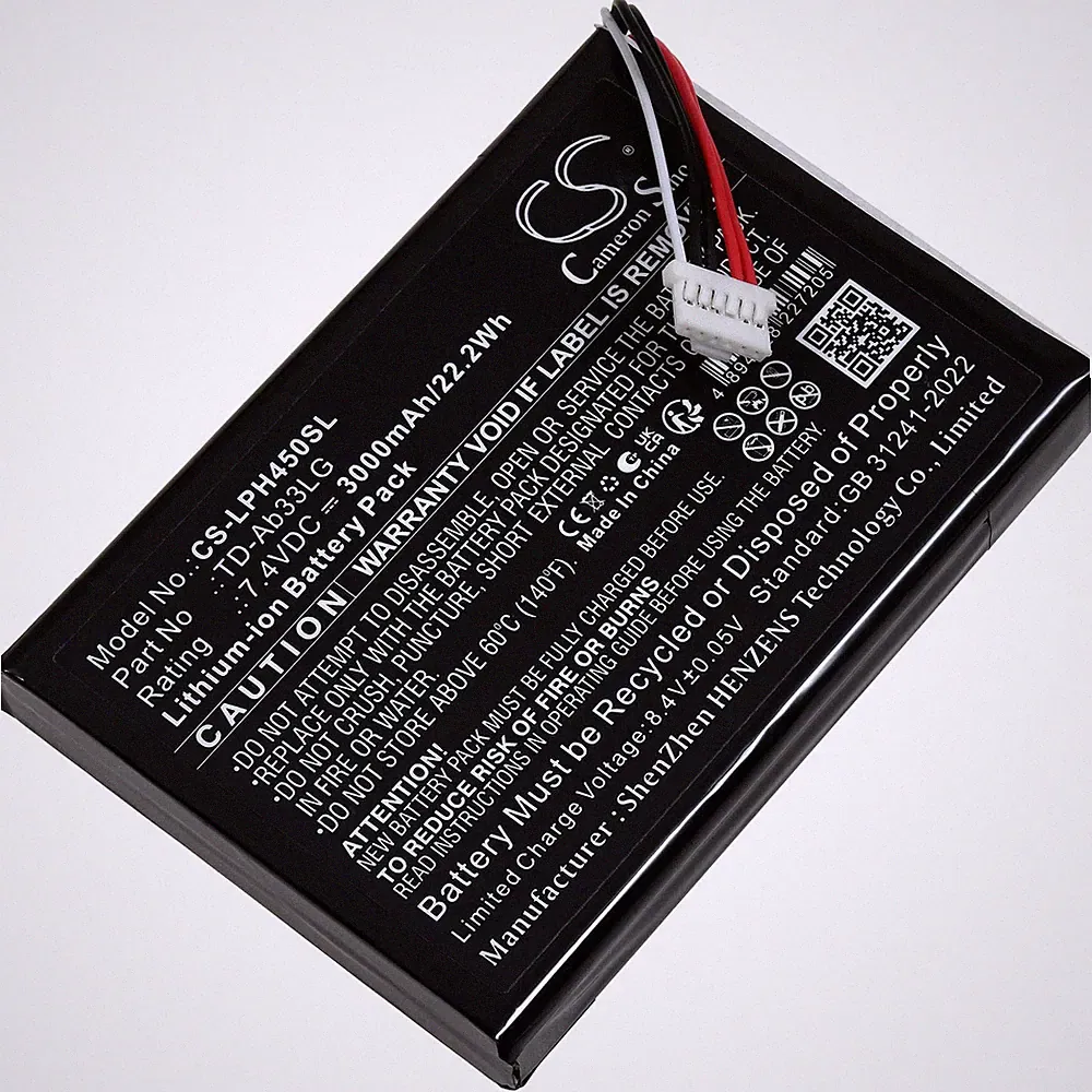 Akku für LG PH450U Mini Beamer 7,4V 3000mAh/22Wh Li-Ion Schwarz