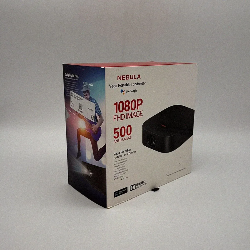 AKZEPTABEL Anker Nebula Solar Portable 1080p Projektor Beamer Plus Android TV