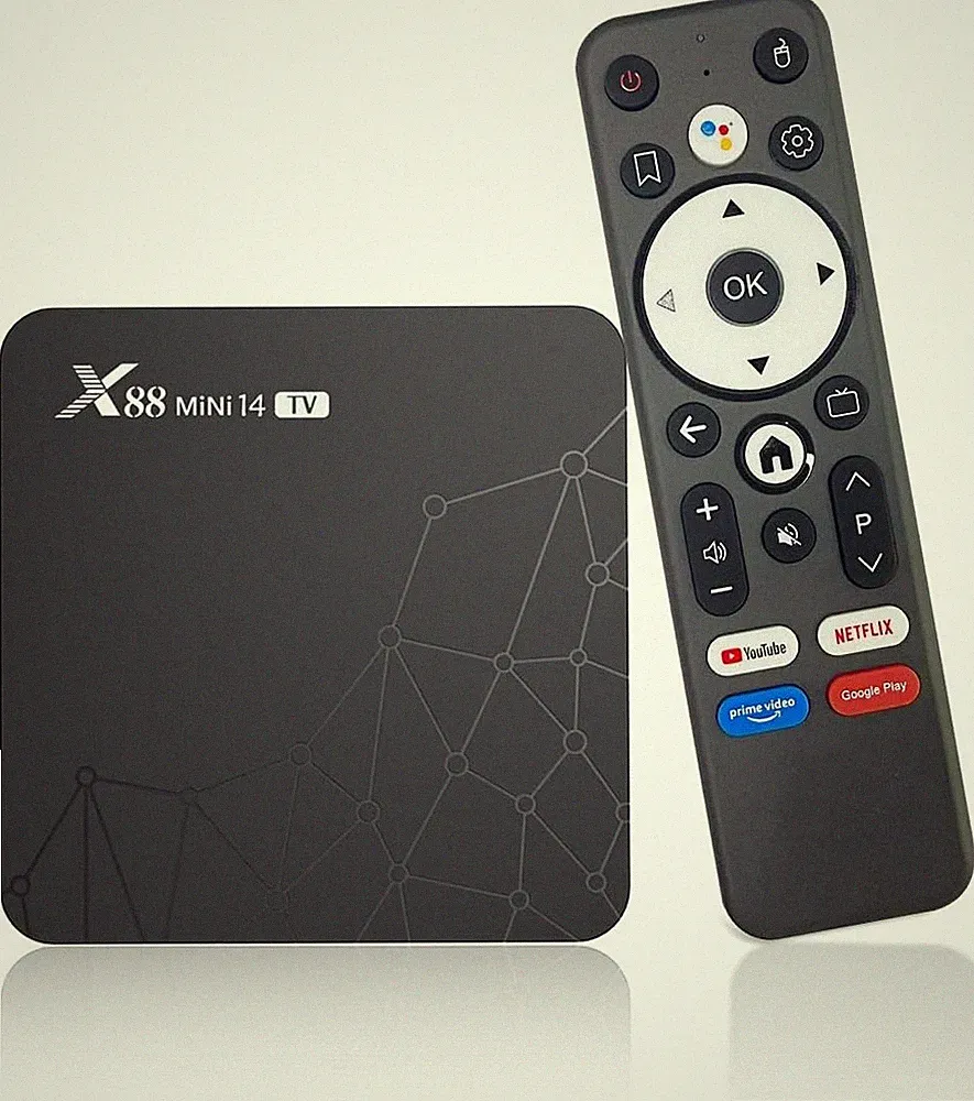 Android TV Box 4K HDR10 2GB RAM 16GB ROM Streaming Bluetooth WLAN Mediaplayer