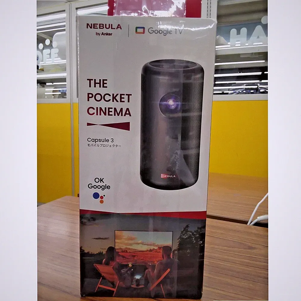 Anker Nebula Capsule 3 Full HD Tragbarer Smart Projektor unbenutzt Japan