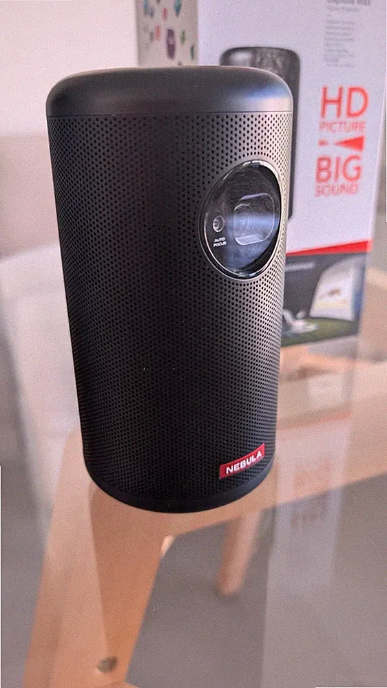 Anker Nebula Capsule Max Mini Beamer HD Projektor + Fernbedienung + OVP