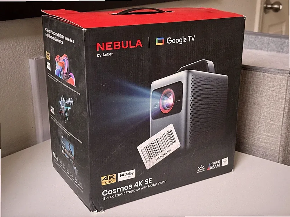 ANKER NEBULA Cosmos 4K SE Portable Smart Projector 1800 ANSI