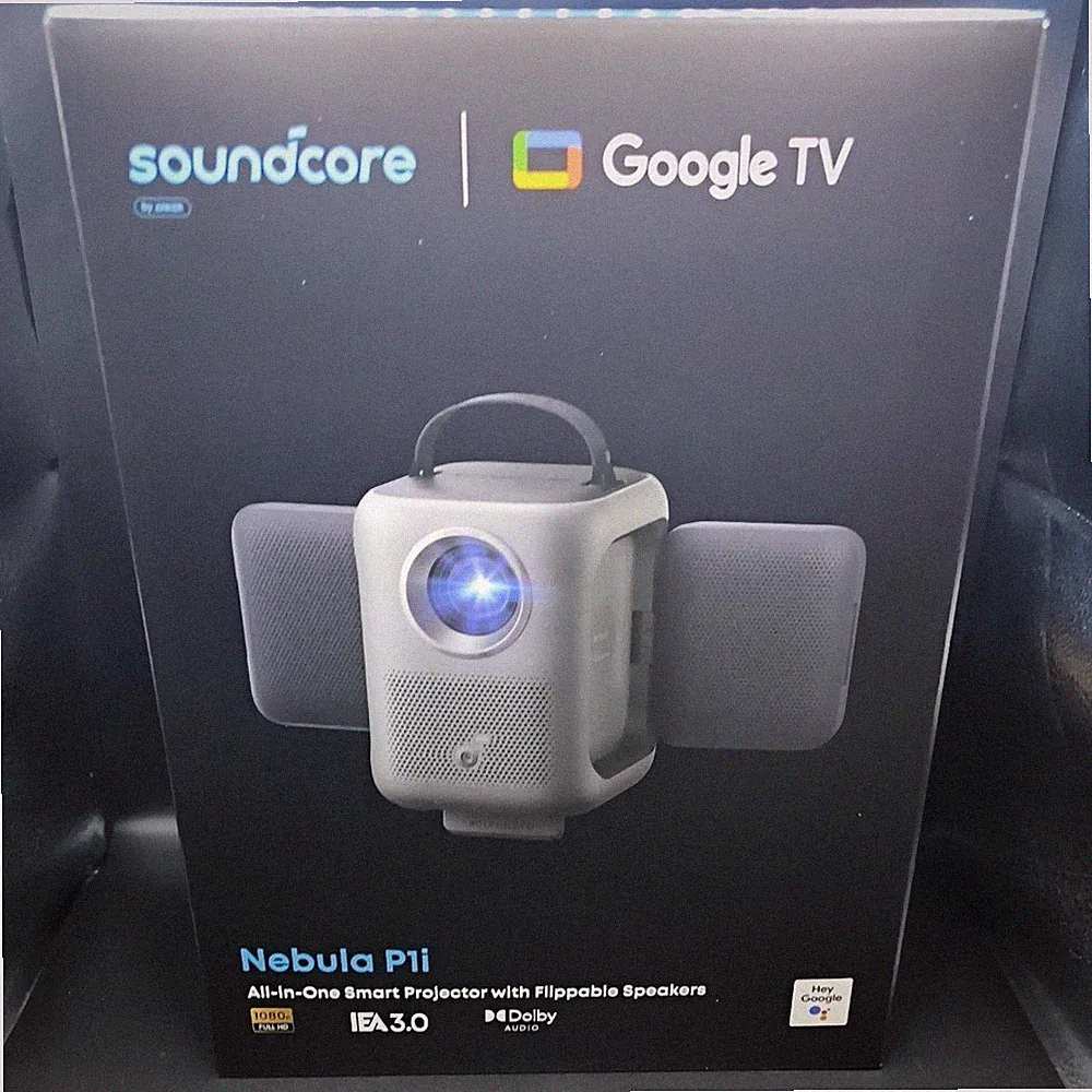 Anker Soundcore Nebula P1i Full HD Google TV Projektor Flip Lautsprecher 2026