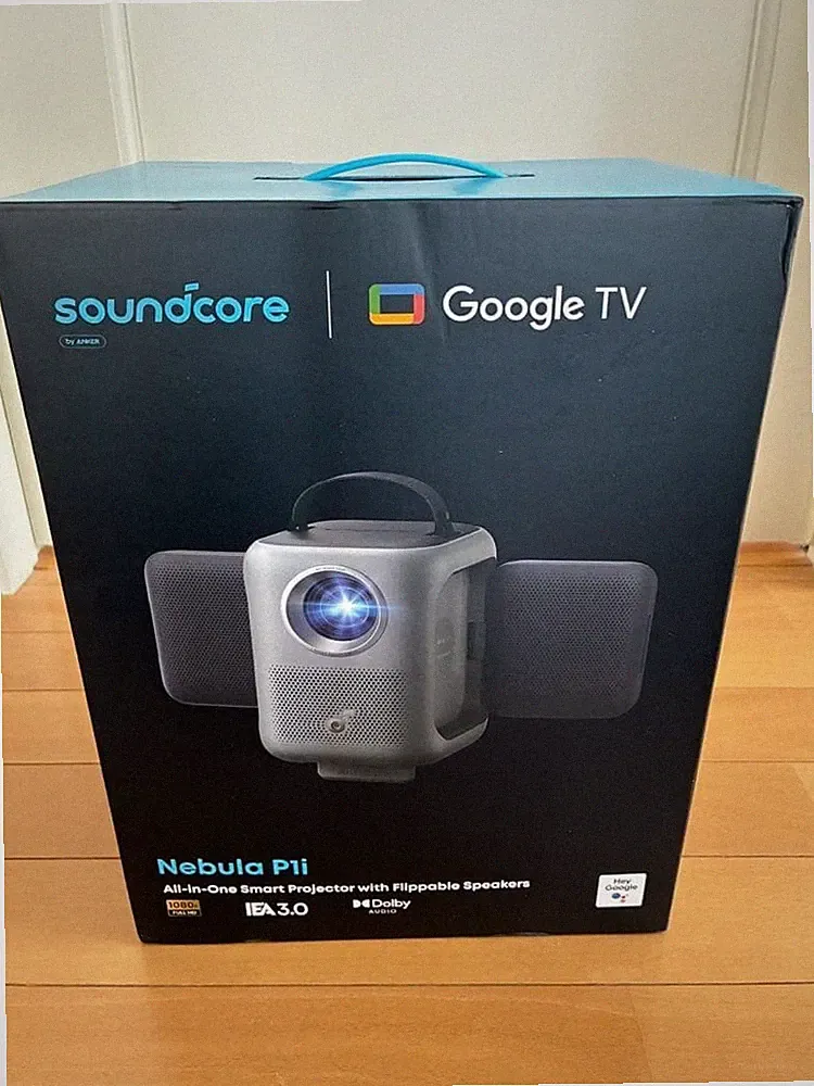 Anker Soundcore Nebula P1i Full HD Google TV Projektor Flip Lautsprecher 2026