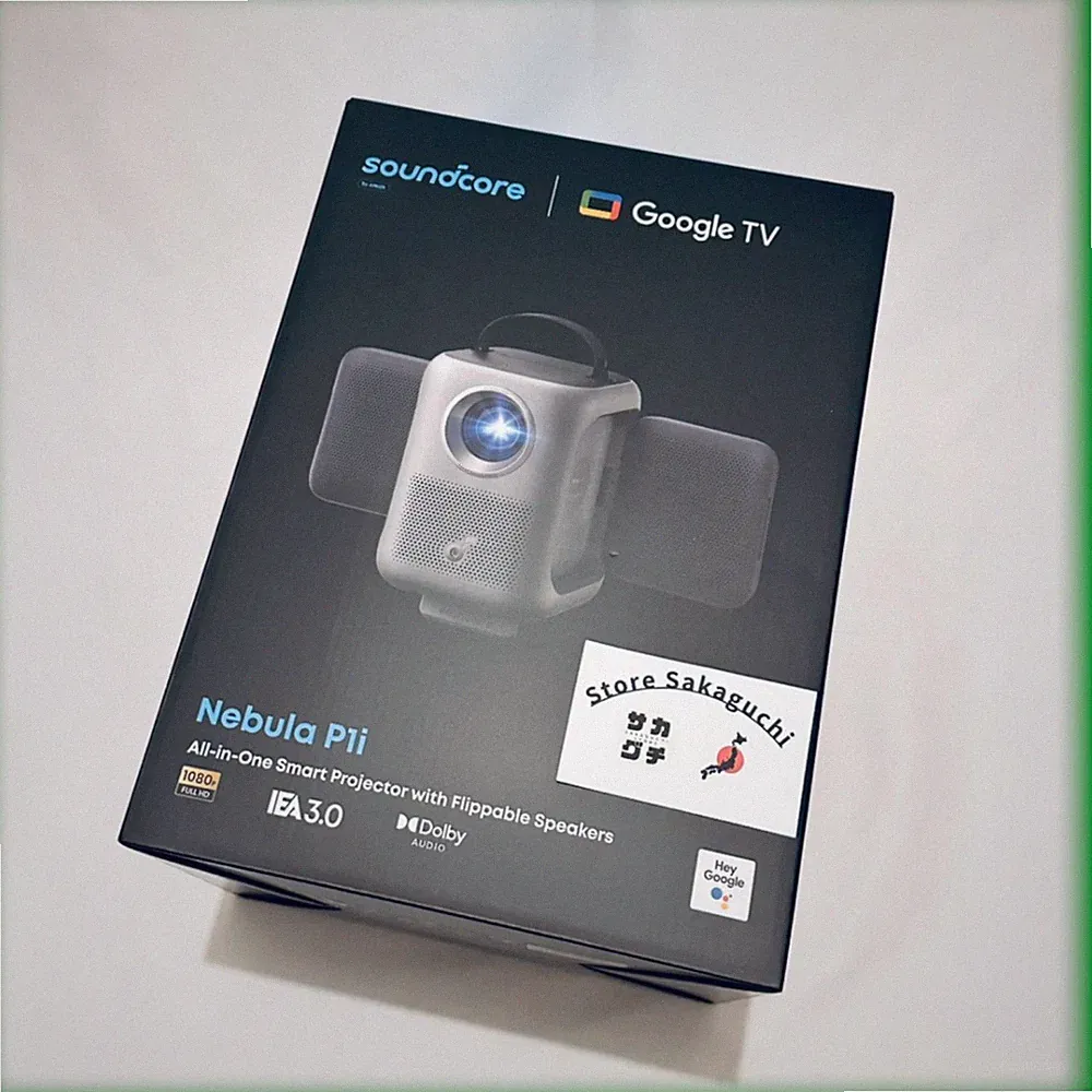 Anker Soundcore Nebula P1i Google TV Projektor Full HD Flip Lautsprecher...