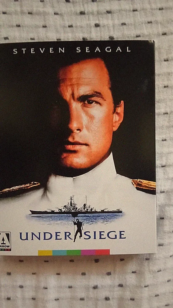 Arrow Video UNDER SIEGE 4K UHD Blu-ray Limited Edition