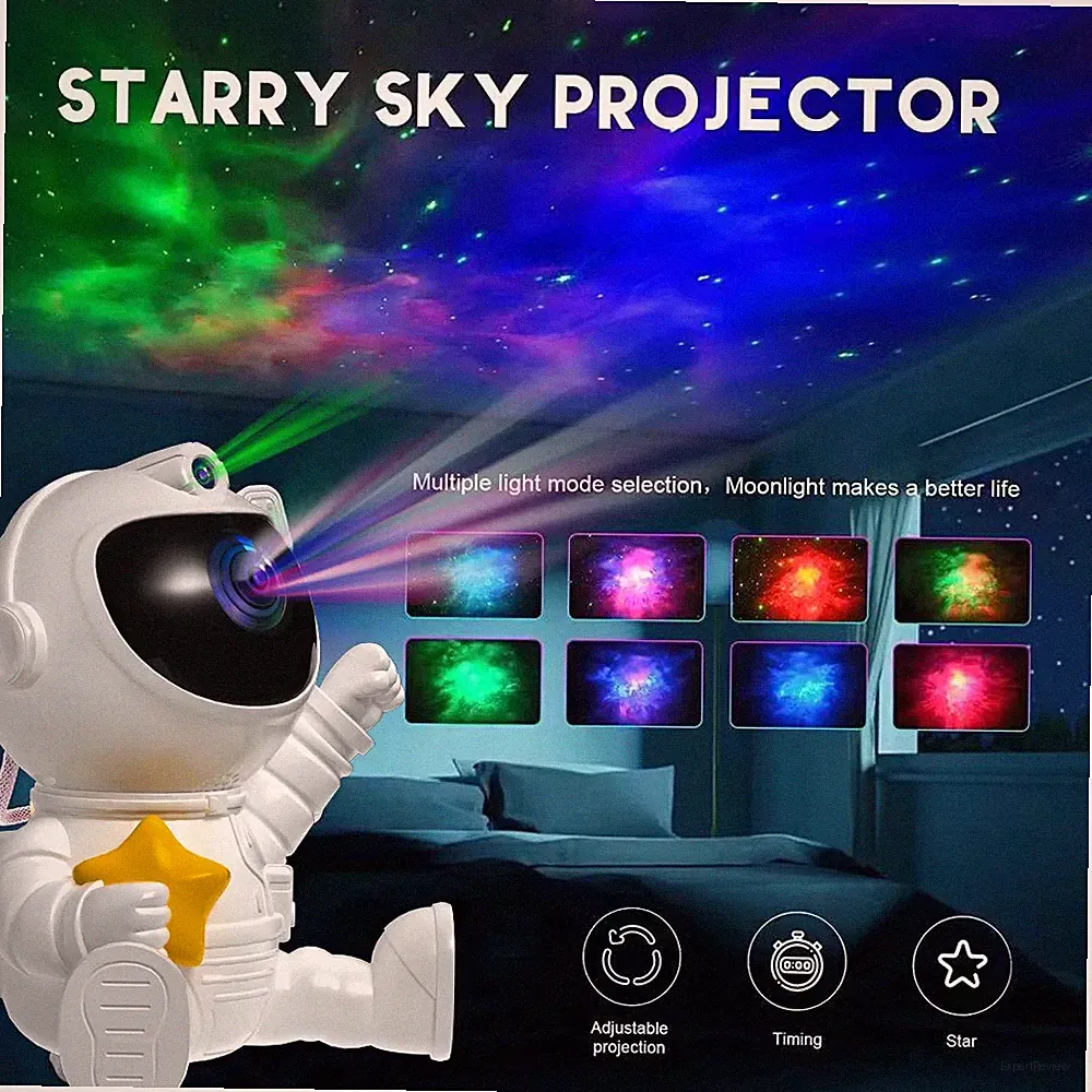 Astronauten Galaxy Projektor Sternenhimmel Nachtlicht Galaxy Nebula Nachtlicht