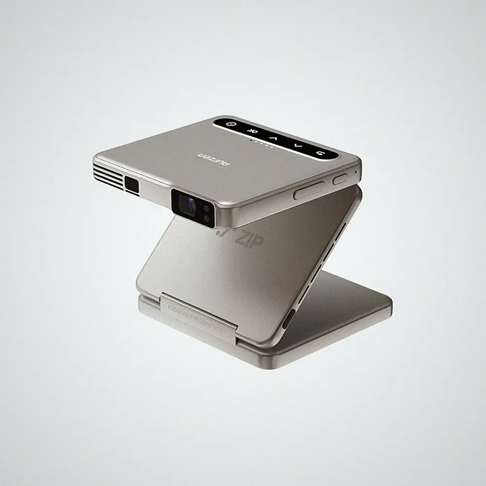 AURZEN ZIP Mini Beamer Akku WLAN Bluetooth Projektor