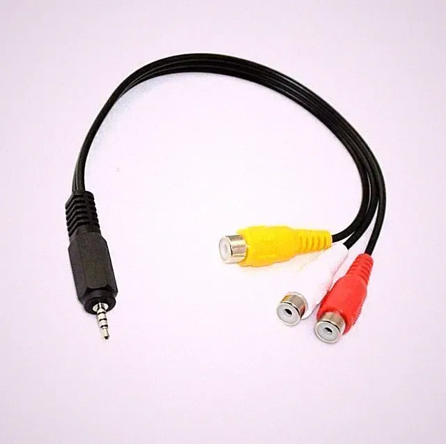AV ADAPTER BREAK-OUT KABEL FÜR OPTOMA PK-301 PK-201 PK 301 201 DLP BEAMER