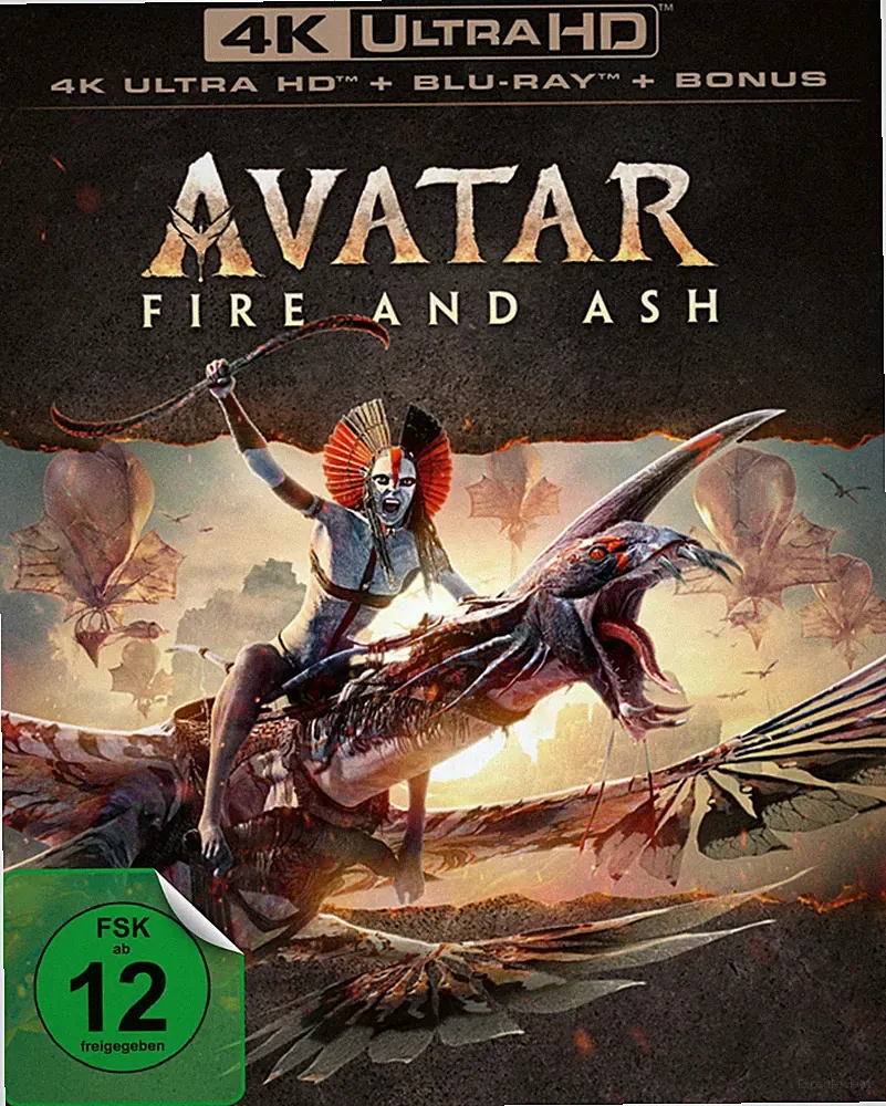 Avatar 3: Fire and Ash - 4K Ultra HD + Blu-ray # UHD+BLU-RAY-NEU